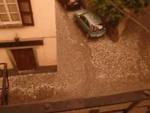 Grandine a Pinerolo