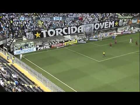 SANTOS FC 4 x 1 Oeste - 13ª Rodada Paulistão 2014