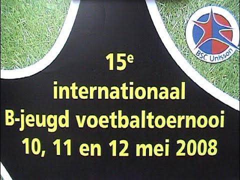15e internationaal B-jeugd voetbal toernooi 2008. Voor de laatste keer op het Unicum.