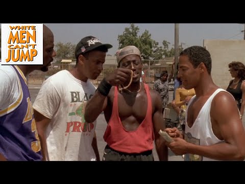 White Men Can't Jump (1992)- Sidney Plays Against Ballers in Watts