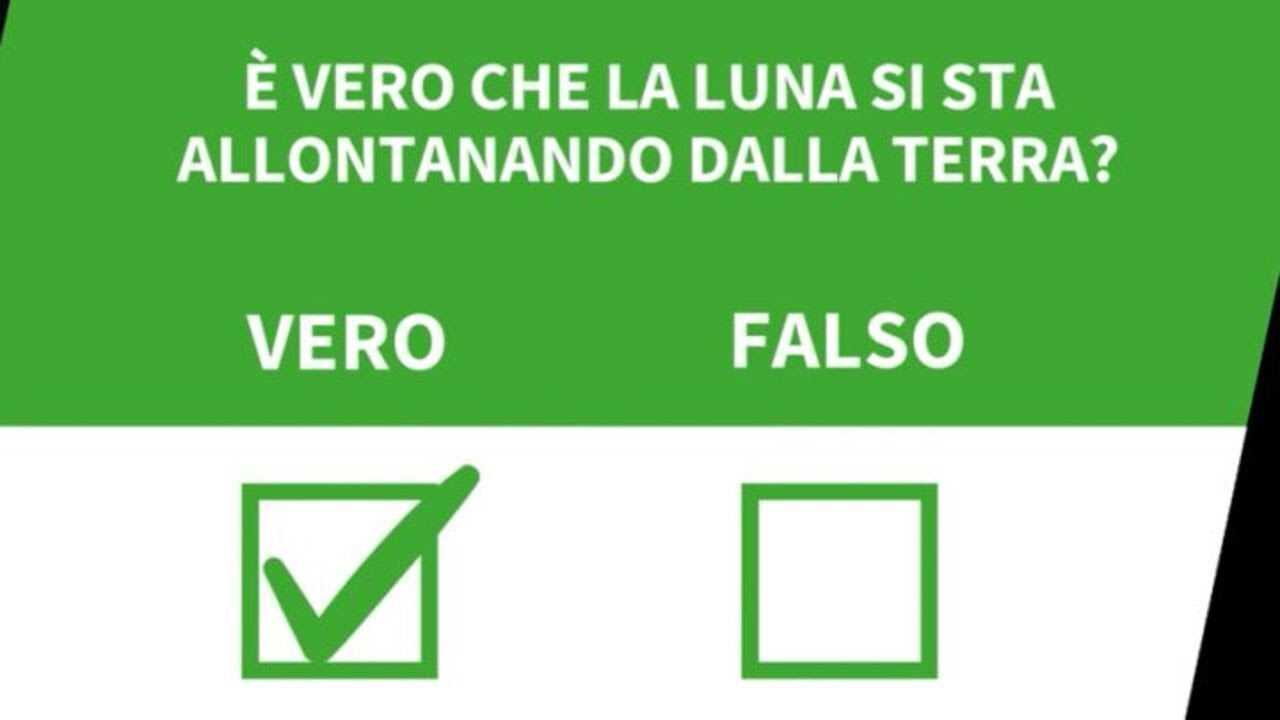 Ansa VERIFIED - E' vero che la Luna si sta allontanando dalla Terra?