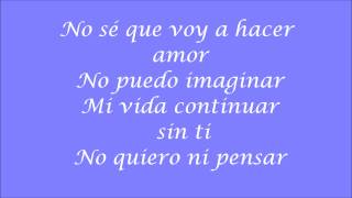 Luis Fonsi- Te Vas (Letra)