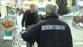 preview picture of video 'Sicher in der Stadt:  die Unterallgäuer Stadt Mindelheim bekommt eine Sicherheitswacht'