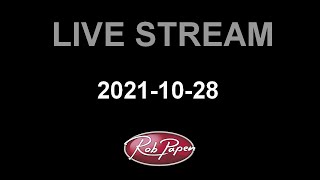Video thumbnail for Rob Papen Live Stream 28 Oct 2021 Predator-3 & RoCoder Tweaking by Rob Papen