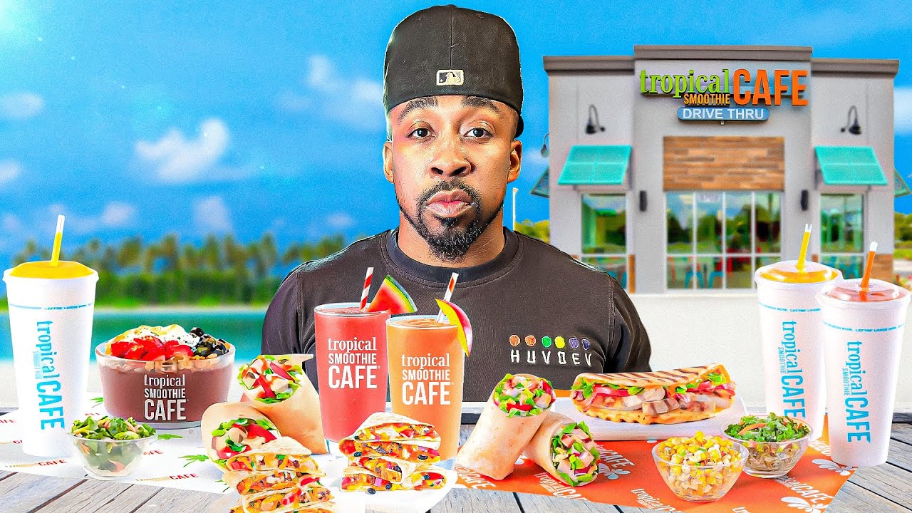 Tropical smoothie Menu Review!