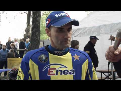 Tomasz Gollob wybiera nr startowy w Turnieju "O Koronę Bolesława Chrobrego" (28.05.2011 r.)