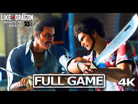 LIKE A DRAGON: INFINITE WEALTH Full Gameplay Walkthrough / No Commentary【FULL GAME】 4K Ultra HD