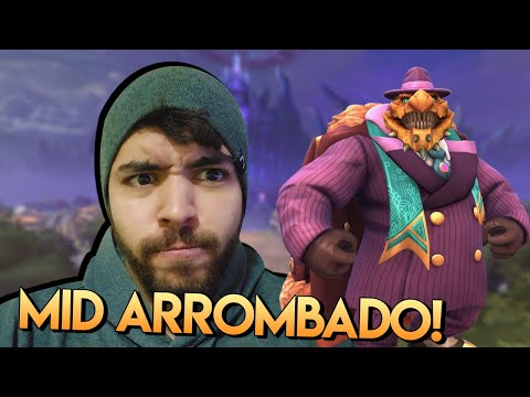 Quando seu MID é um ARROMBADO! KUZENBO SUPORTE, Ranked Conquista Road to Master, Smite Br