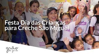 DIA DAS CRIANÇAS | GRÃO DE GENTE E INSTITUTO SABRINA SATO
