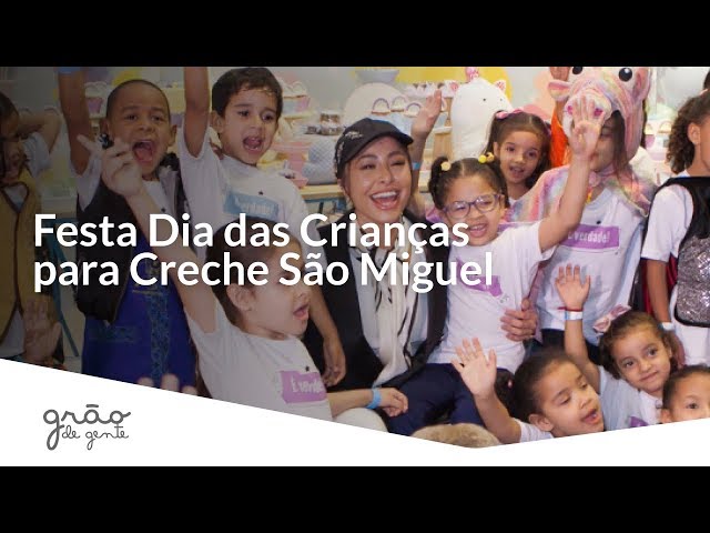 DIA DAS CRIANÇAS | GRÃO DE GENTE E INSTITUTO SABRINA SATO