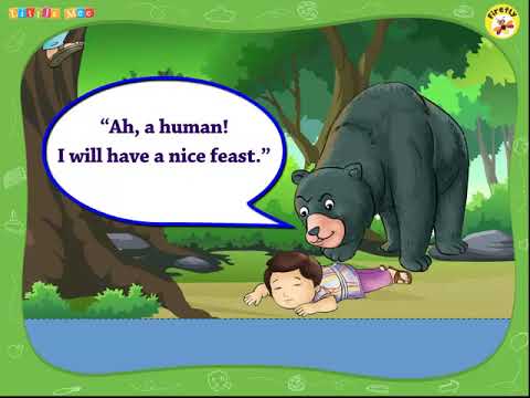 The Bear & Two Friends | Senior KG Stories for Children I Animated I Little Mee Stories