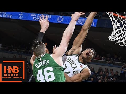 Boston Celtics vs Milwaukee Bucks Full Game Highlights / Game 3 / 2018 NBA Playoffs