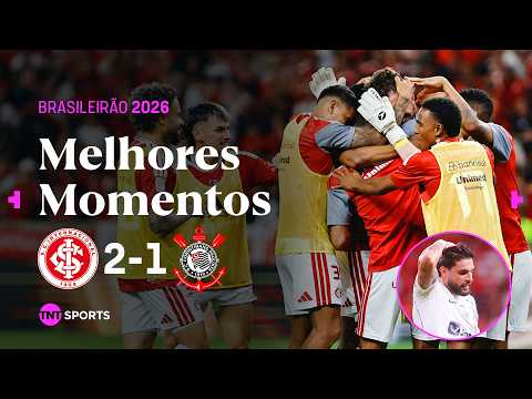 GOL RELÂMPAGO, SAÍDA DE BOLA BIZARRA E RETORNO DE YURI ALBERTO! INTERNACIONAL 2 X 1 CORINTHIANS