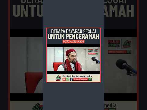 Berapa Bayaran Sesuai Untuk Penceramah #shopee #shopeeytdeals