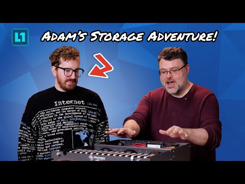 Adam/EposVox and Wendell's Storinator Storage Upgrade Adventure! Level1Diagnostic