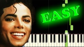 MICHAEL JACKSON - HUMAN NATURE - Easy Piano Tutorial