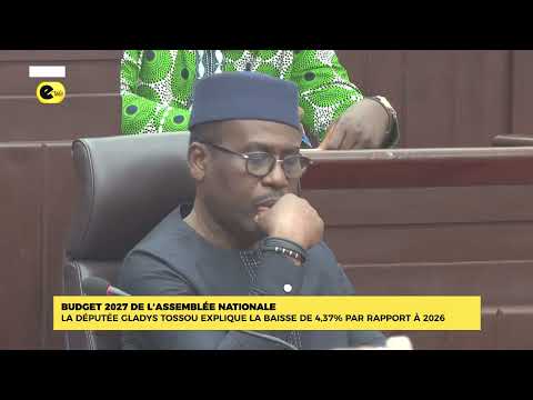 BUDGET 2027 DE L'ASSEMBLEE NATIONALE
