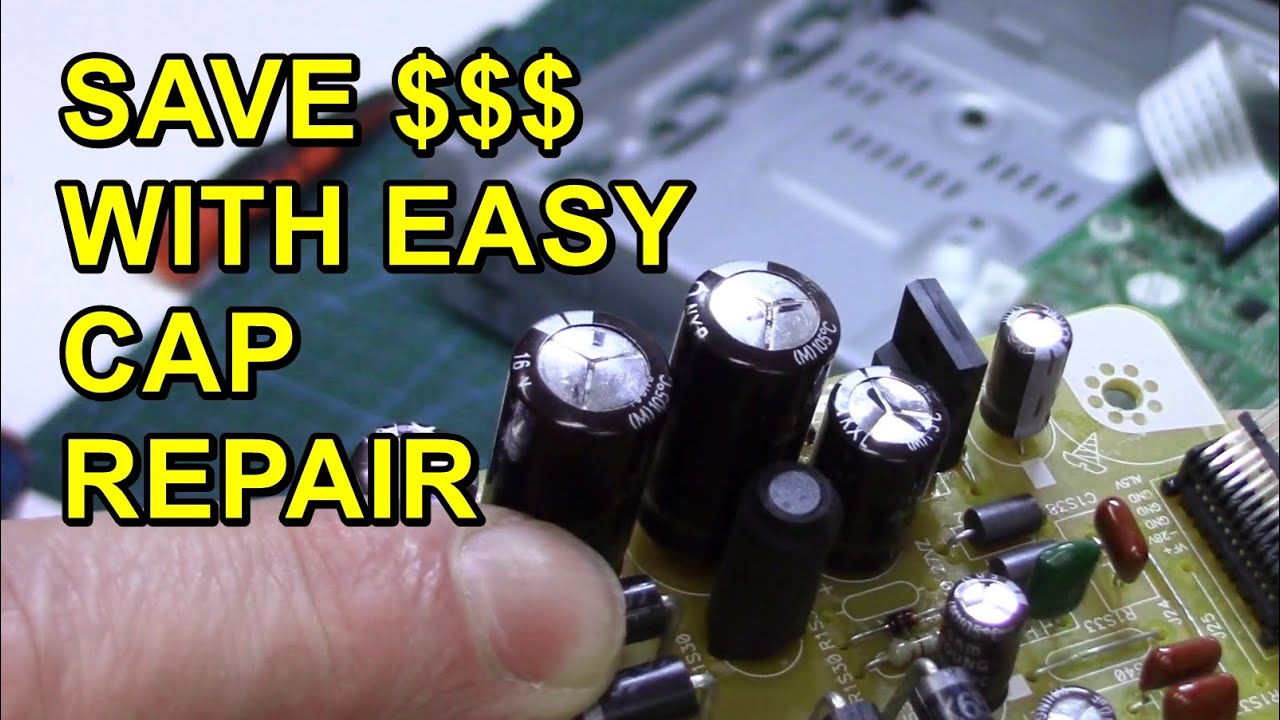 Easy Electrolytic Capacitor Replacement & Testing Methods