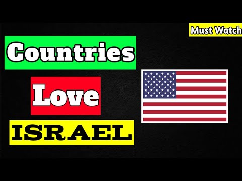 🇮🇱Top 5 Countries That Love Israel┃Allies Of Israel
