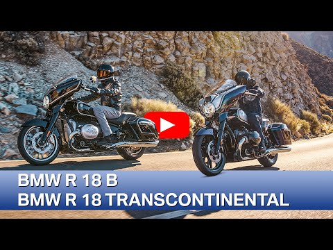 Die neue BMW R 18 B und BMW R 18 Transcontinental