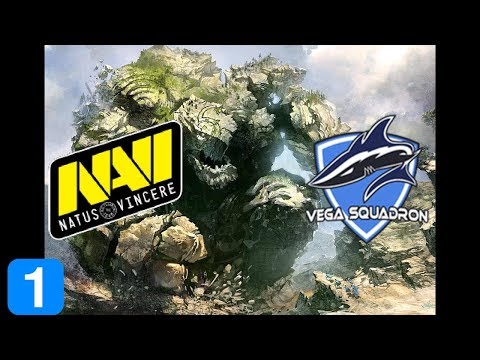 Navi vs Vega Game 1  ESL One Hamburg 2017 Highlights Dota 2