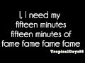 Robbie Nevil || Fifteen Minutes Lyrics 