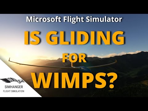 MSFS | IS GLIDING FOR WIMPS? | Got Friends Discus 2C | My first gliding  experience and opinion.