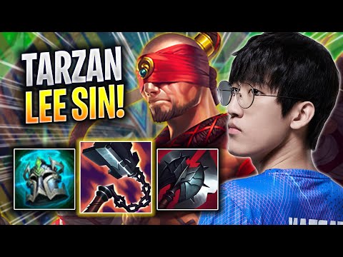 TARZAN TRIES NEW LEE SIN BUILD! - LNG Tarzan Plays Lee Sin JUNGLE vs Rengar! | Season 2023