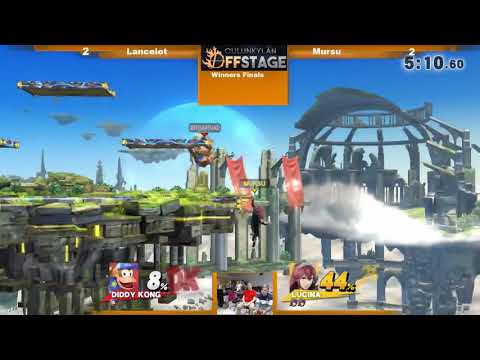 Oulunkylän Offstage 4 - WiiU Singles - Losers Finals - Mursu(Lucina) vs Schwa(Diddy)
