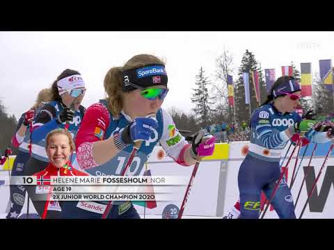 Cross country World Championship 2021, 15 km Skiathlon, Women (Norwegian commentary)