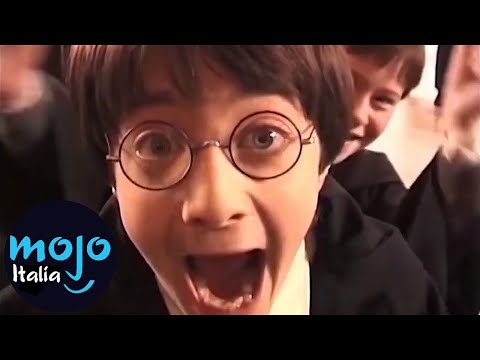 Top 10 ERRORI DIVERTENTI sul set dei FILM di HARRY POTTER!