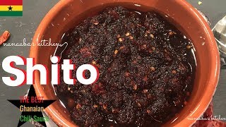 How to make the BEST Shito (Ghanaian Black Chili Oil/Sauce)✔