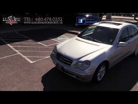 2003 Mercedes Benz C240 Sedan - Luxury Motorsports