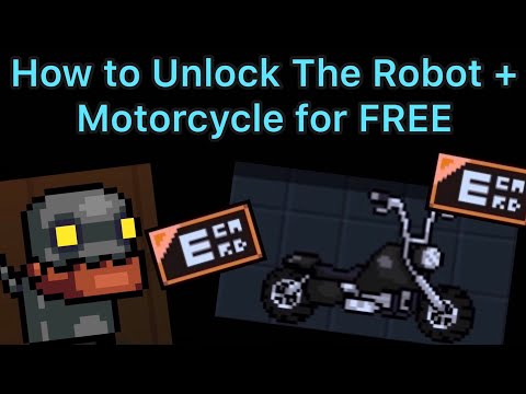 How to Unlock The Robot + Motorcycle on Soul Knight for FREE