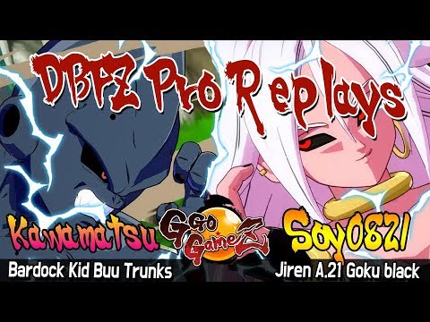 DBFZ kawamatsu vs soy0821 [Dragon Ball FighterZ] Pro replays