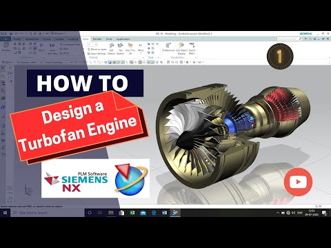 HOW TO DESIGN TURBOFAN ENGINE | UGNX CAD TUTORIAL | PART-1(Designing propeller blades)