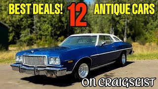 BEST BUY! 12 ANTIQUE CARS ON CRAIGSLIST