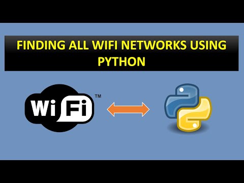 Finding The Wifi Network Near By You Using Python Python Tutorials