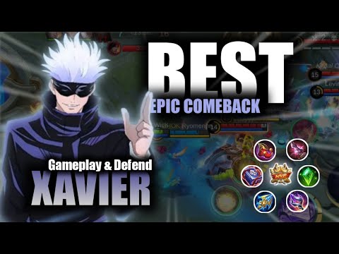 Best Epic Comeback with Xavier‼️ Insane Late-Game Carry | Mobile Legends