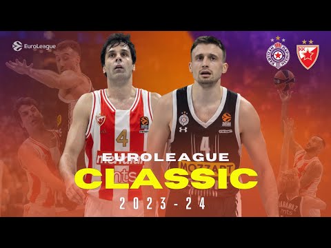 Late DRAMA in the SERBIAN Eternal DERBY | Partizan - Crvena Zvezda | EUROLEAGUE CLASSIC GAMES 23-24