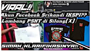 Download lagu Viral! Lambang PSHT disilang X| Srikandi IKSPI Kera sakti?Fb Ima Nyet menghina SH TERATE |Bojonegoro mp3