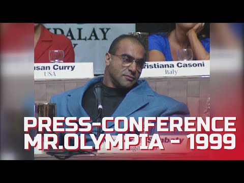 Press-conference & interviews - Mr. Olympia - 1999