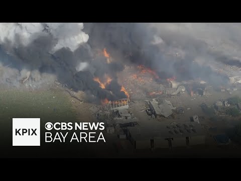 Seven people missing after explosion at fireworks warehouse in Esparto, California