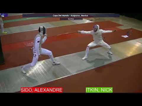 Acapulco World Cup 2023 SMF - L32 - Alexandre Sido FRA v Nick Itkin USA