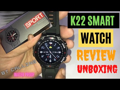 K22 SPORTS SMART WATCH REVIEW UNBOXING || TUKKER SPORTS WATCH