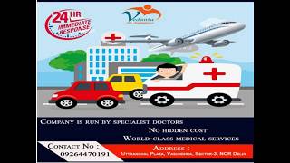 Avail best Rescue Facility Air Ambulance Service in Jabalpur