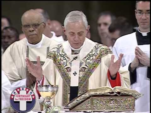 Fortnight for Freedom Ending Mass- 2013-07-04 - Card. Donald Wuerl