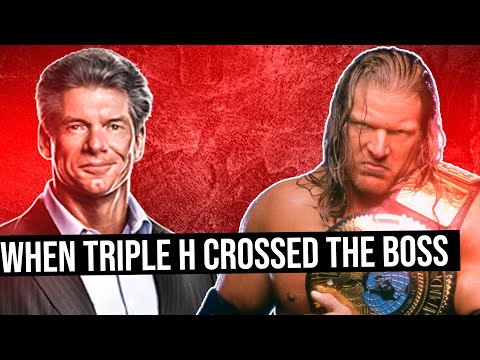 The Intense Feud Between Vince McMahon and Triple H(1999)