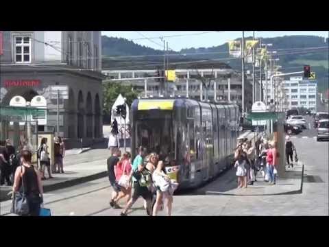 Tramvaje v Linci / Strassenbahn in Linz 12.7.2015