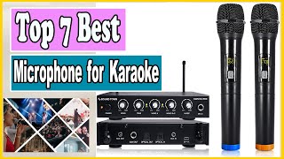 ✅ Top 7 Best Microphones for Karaoke - Including the NEW iPhone 14!